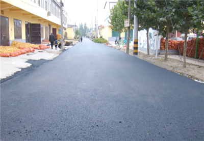 嘉祥加快推進農村道路硬化工程 讓村路變&ldquo;坦途&rdquo;